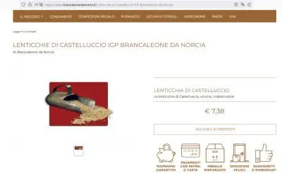 ecommerce per prodotti locali