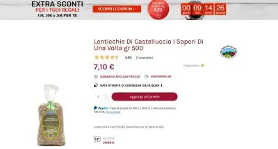 webdivino con lenticchie