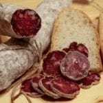 salame norcino reale e pane corallina